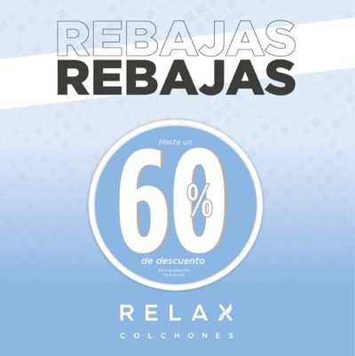 Catálogo Colchones Relax | 60% off  | 7/6/2024 - 31/8/2024