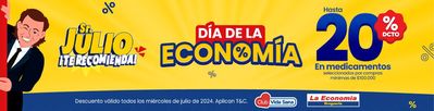Ofertas de Farmacias, Droguerías y Ópticas en Candelaria Valle del Cauca | 20% off de Droguería la Economía | 10/7/2024 - 31/7/2024