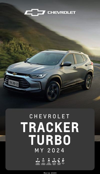 Ofertas de Carros, Motos y Repuestos en Funza | CHEVROLET TRACKER TURBO MY 2024 de Chevrolet | 17/7/2024 - 17/7/2025