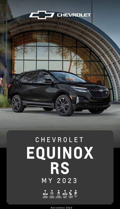 Ofertas de Carros, Motos y Repuestos | CHEVROLET EQUINOX RS de Chevrolet | 17/7/2024 - 30/11/2025
