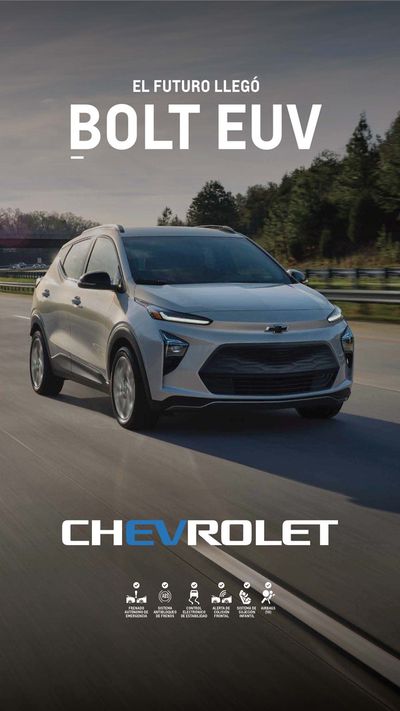 Catálogo Chevrolet en Bogotá | El futuro llego BOLT EUV | 18/7/2024 - 18/7/2025