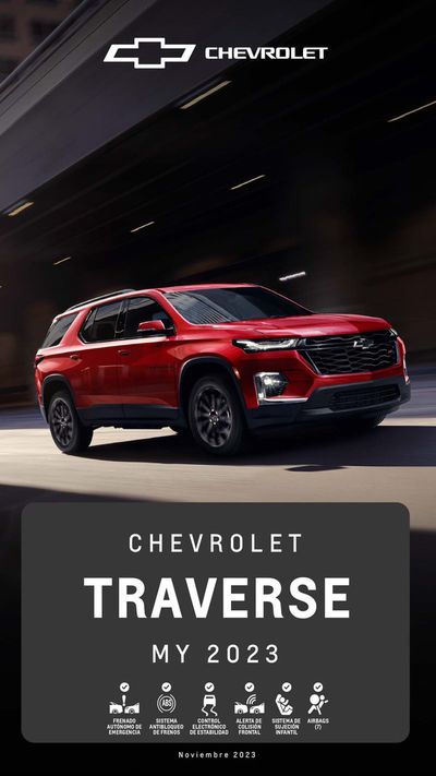 Ofertas de Carros, Motos y Repuestos en Funza | Chevrolet Traverse  de Chevrolet | 18/7/2024 - 18/7/2025