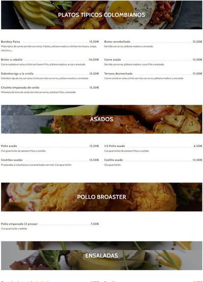 Ofertas de Restaurantes en Barranquilla | Carta Piko Riko de Piko Riko | 23/7/2024 - 31/12/2024