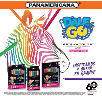 Catálogo Panamericana | ¡DALE GO A LAS CLASES! | 23/7/2024 - 1/9/2024