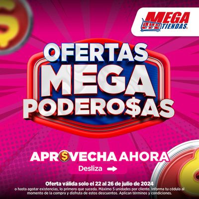 Catálogo MegaTiendas | Ofertas mega poderosas | 23/7/2024 - 26/7/2024