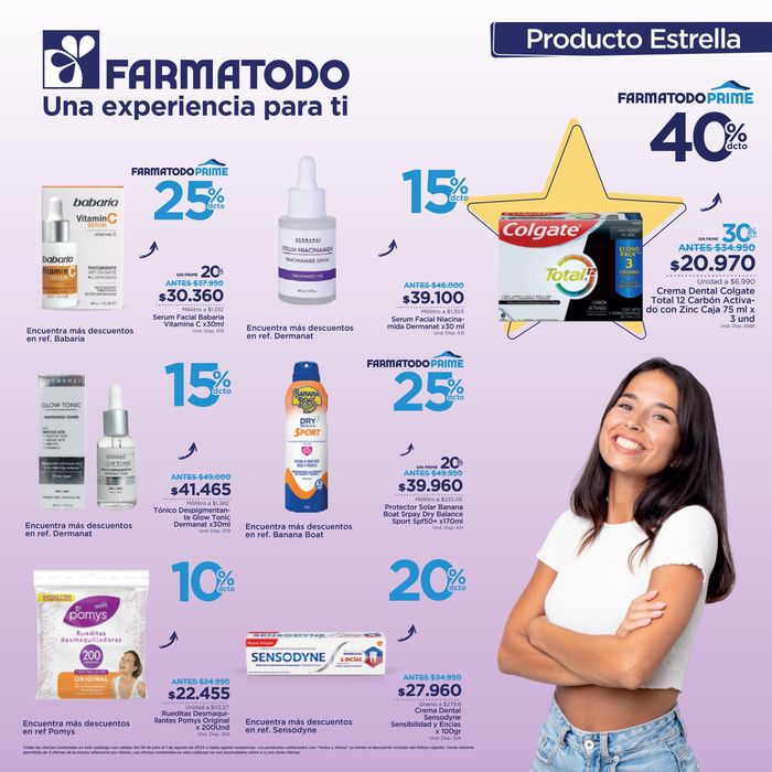 Catálogo FarmaTodo en Medellín | Ofertas y promociones actuales | 26/7/2024 - 1/8/2024