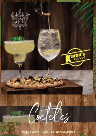 Catálogo Karen's Pizza | Karen's Lounge menu | 26/7/2024 - 31/12/2024