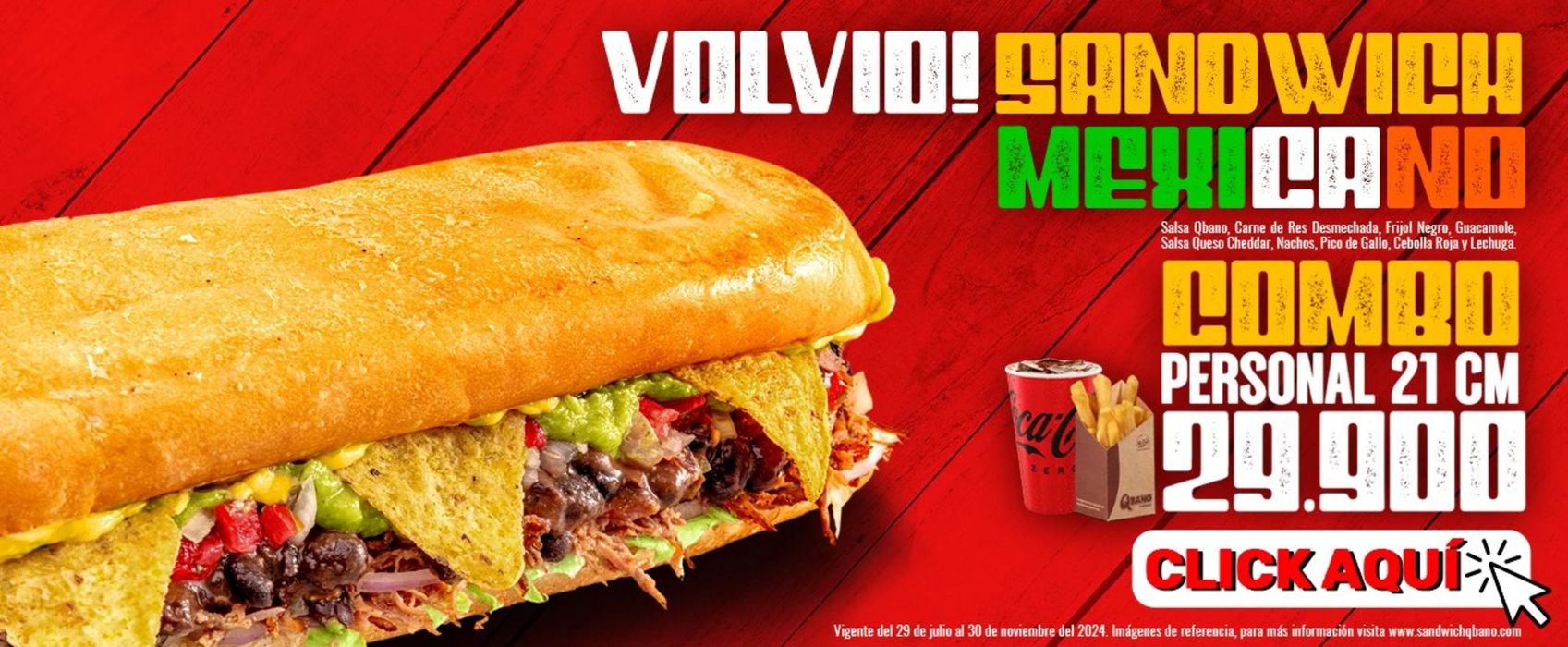 Catálogo Sandwich Qbano en Bello | Oferta Especial Sandwich Qbano | 9/8/2024 - 30/11/2024