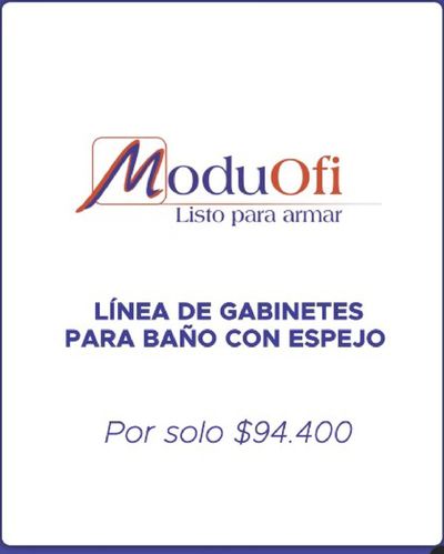 Ofertas de Hogar y Muebles en Florencia  (Caquetá) | Oferta Especial  de Moduofi | 27/8/2024 - 16/9/2024