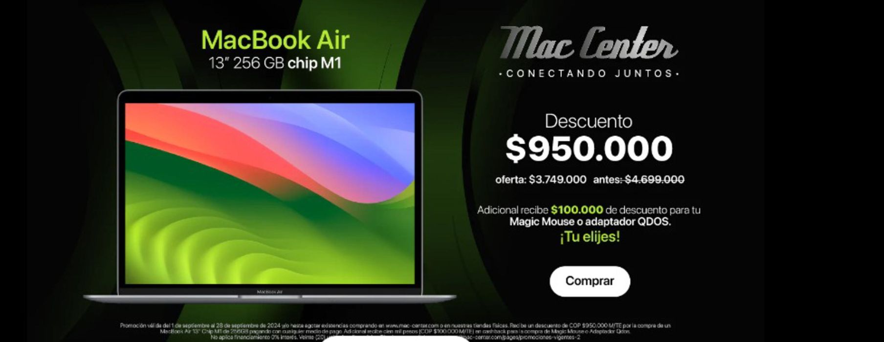 Catálogo Mac Center en Sincelejo | Oferta Especial Mac Center | 6/9/2024 - 28/9/2024