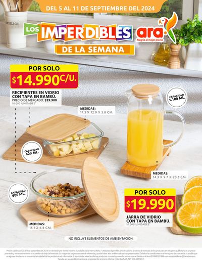 Catálogo Ara en Jamundí | Promociones actuales | 7/9/2024 - 21/9/2024