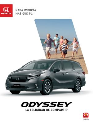 Catálogo Honda | Honda Odyssey | 22/3/2023 - 22/3/2024