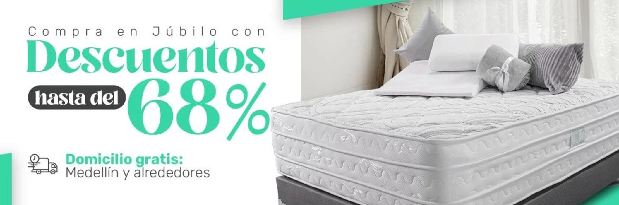 Catálogo Colchones Júbilo en Sabaneta | Descuentos hasta 68% | 9/9/2024 - 30/9/2024