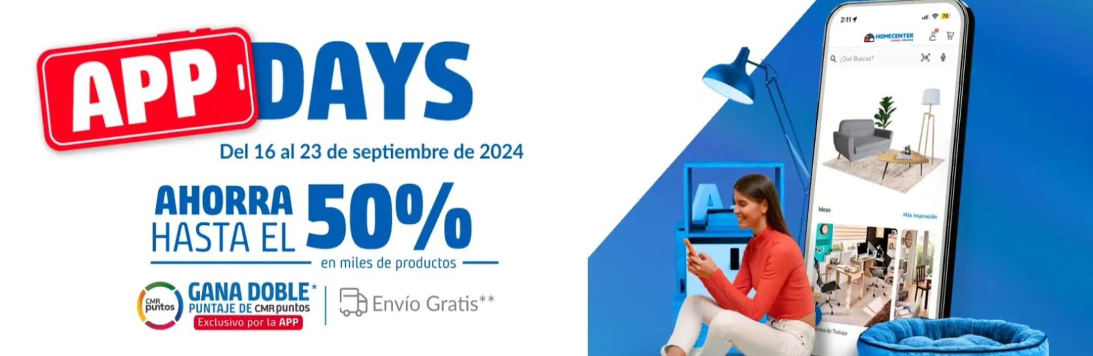 Catálogo Homecenter en Bogotá | Ahorra hasta el 50% | 20/9/2024 - 23/9/2024