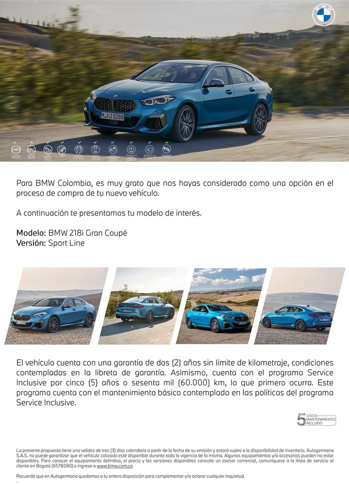 Catálogo BMW | Gran Coupé Sport Line | 9/5/2023 - 15/1/2024