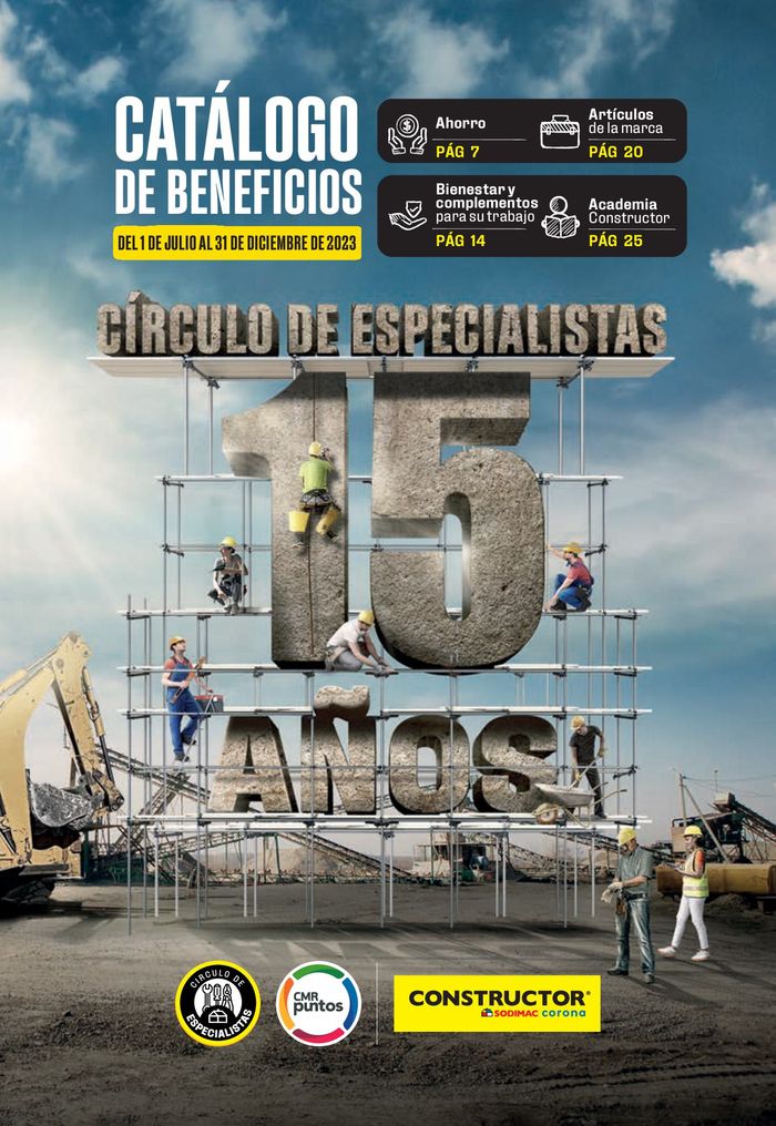 Catálogo Constructor | Círculo de Especialistas | 10/7/2023 - 31/12/2023