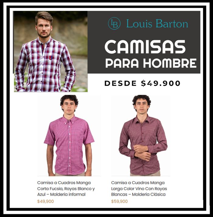 Catálogo Louis Barton | Ropa para Hombre | 8/8/2023 - 29/9/2023