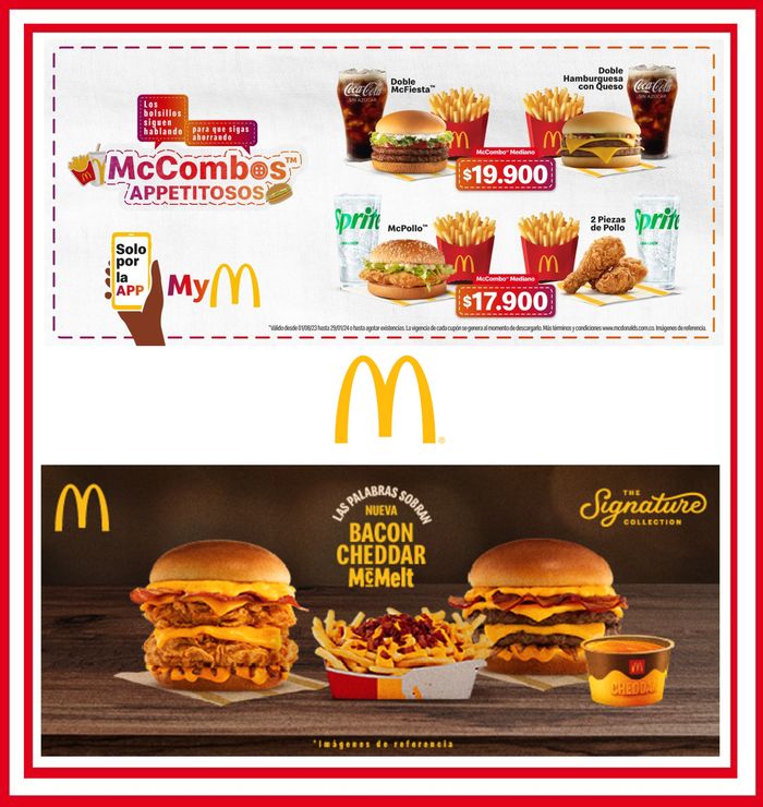 Catálogo McDonald's | McCombos | 27/8/2023 - 29/1/2024