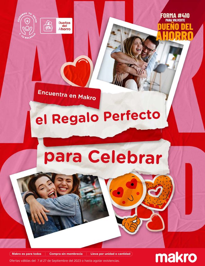 Catálogo Makro | ENCUENTRA EN MAKRO EL REGALO PERFECTO PARA CELEBRAR  | 7/9/2023 - 27/9/2023