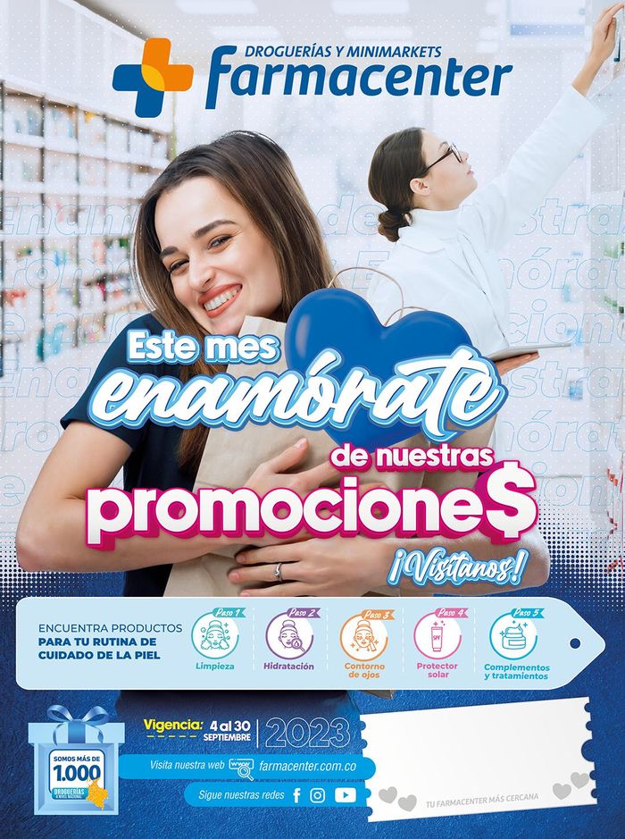 Catálogo Farmacenter | Enamorate de las Promociones | 8/9/2023 - 30/9/2023