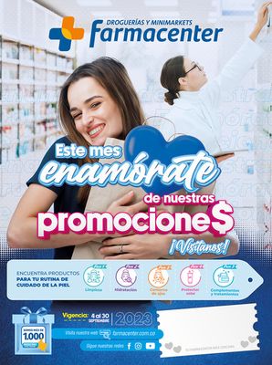 Ofertas de Farmacias, Droguerías y Ópticas en Pereira | Enamorate de las Promociones de Farmacenter | 8/9/2023 - 30/9/2023