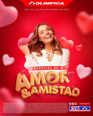 Catálogo Olímpica en Santo Tomás | Amor & Amistad | 8/9/2023 - 24/9/2023