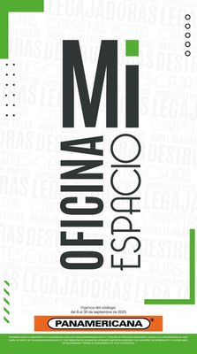 Catálogo Panamericana | Mi Oficina Mi Espacio | 12/9/2023 - 30/9/2023