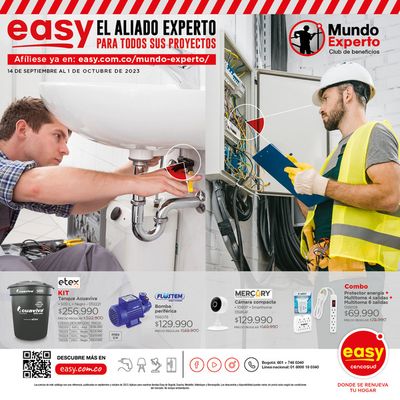 Catálogo Easy en Girardota | EL ALIADO EXPERTO PARA TODOS TUS PROYECTOS | 14/9/2023 - 1/10/2023