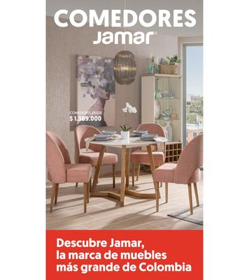 Catálogo Muebles Jamar | Comedores Jamar | 13/9/2023 - 31/12/2023