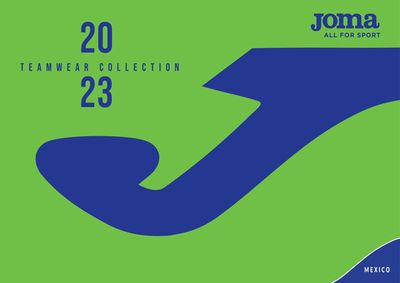 Catálogo Joma | JOMA TEAMWEAR CATALOGUE MEXICO 2023 | 13/9/2023 - 30/9/2023