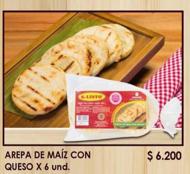 Oferta de Arepas en K-Listo