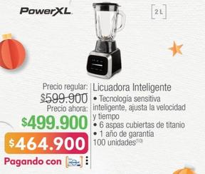 Oferta de Power Xl - Licuadora Inteligente por $499900 en Jumbo