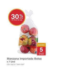 Oferta de Manzana Importada Bolsa en Makro