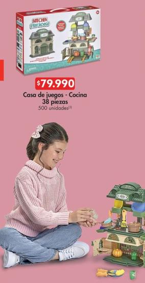 Oferta de Casa De Juegos - Cocina 38 Piezas por $79990 en Metro