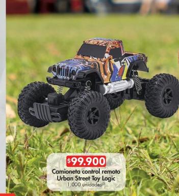 Oferta de Toy Logic - Camioneta Control Remoto Urban Street  por $99900 en Metro