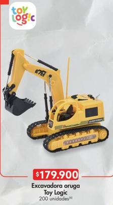 Oferta de Toy Logic - Excavadora Oruga por $179900 en Metro