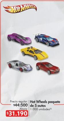 Oferta de Paquete De 5 Autos por $31190 en Metro