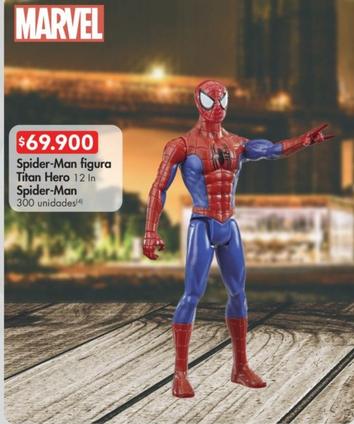 Oferta de Spider-Man Figura Titan Hero 12 In Spider-Man por $69900 en Metro