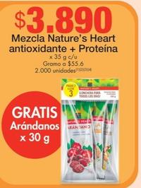 Oferta de Nature´s Heart - Mezcla Antioxidante + Proteina por $3890 en Metro