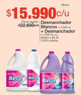 Oferta de Blancox - Desmanchador por $15990 en Metro