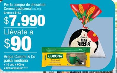 Oferta de Corona - Por La Compra De Chocolate Tradiconal por $7990 en Jumbo