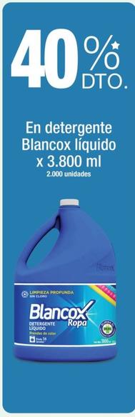 Oferta de Blancox - En Detergente Líquido en Jumbo