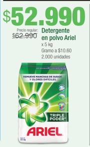 Oferta de Ariel - Detergente En Polvo por $52990 en Jumbo
