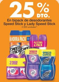 Oferta de Speed Stick Y Lady Speed Stick - En Bipack De Desodorantes en Metro