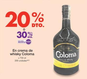 Oferta de Coloma - En Crema De Whisky en Metro