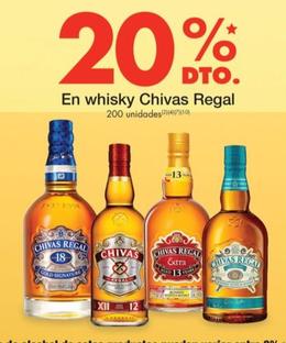 Oferta de Chivas Regal - En Whisky en Metro