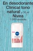 Oferta de Nivea - En Desodorante Clinical Tono Natural en Metro