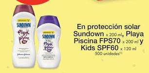 Oferta de Sundown - En Proteccion Solar , Play Piscina Fps70, Kids Spf60 en Metro