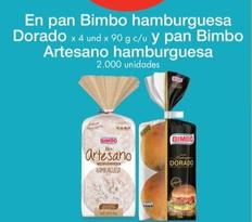 Oferta de Bimbo - En Pan Hamburguesa Dorado  en Metro