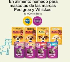 Oferta de Whiskas - En Alimento Humedo Para Mascotas De Las Marcas Pedgree en Metro